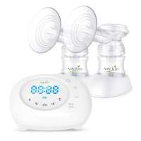 Baby feeding products manufacture multifunctional silicone electric breast pump double OEM