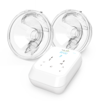 Accept OEM baby feeding manufacture exclusive hands free wearable electric breast pump double