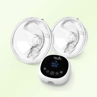 Direct purchase 4 modes mute motor LED touch screen electric wearable breast pump