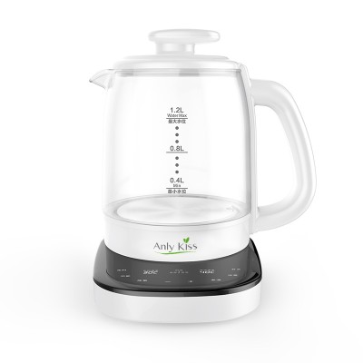 Digital Touch Panel Electric Water Kettle Plastic Tea Coffee Boiler Intelligent Milk Kettle with Constant Temperature Control