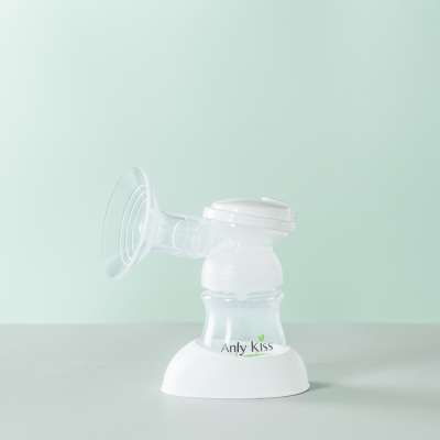 Rational design sizes range anti-backflow design full silicone breast shield milk bottle breast pump kit